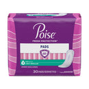 Poise Ultra Thin Incontinence Pads, Light Absorbency, Regular, 30 Count