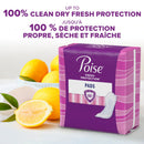 Poise Ultra Thin Incontinence Pads, Light Absorbency, Regular, 30 Count