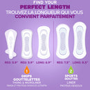 Poise Incontinence Pads & Postpartum Incontinence Pads, 5 Drop Maximum Absorbency, Long Length, 39 Count