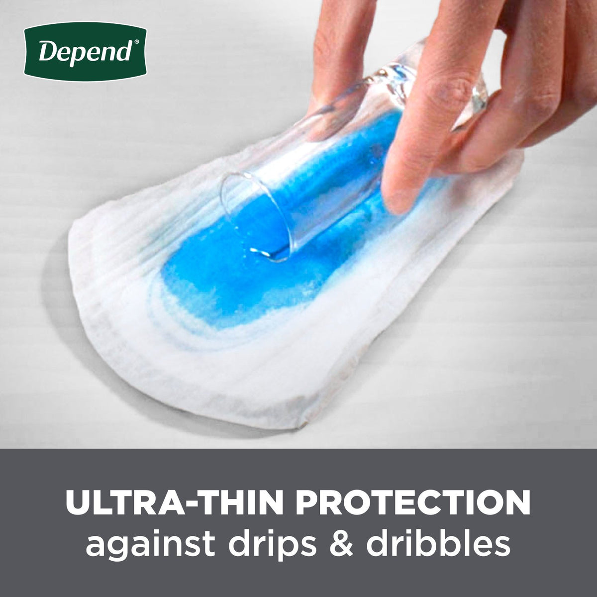 Depend Incontinence Shields for Men, Light Absorbency - Incontinence/Single Use - Depend