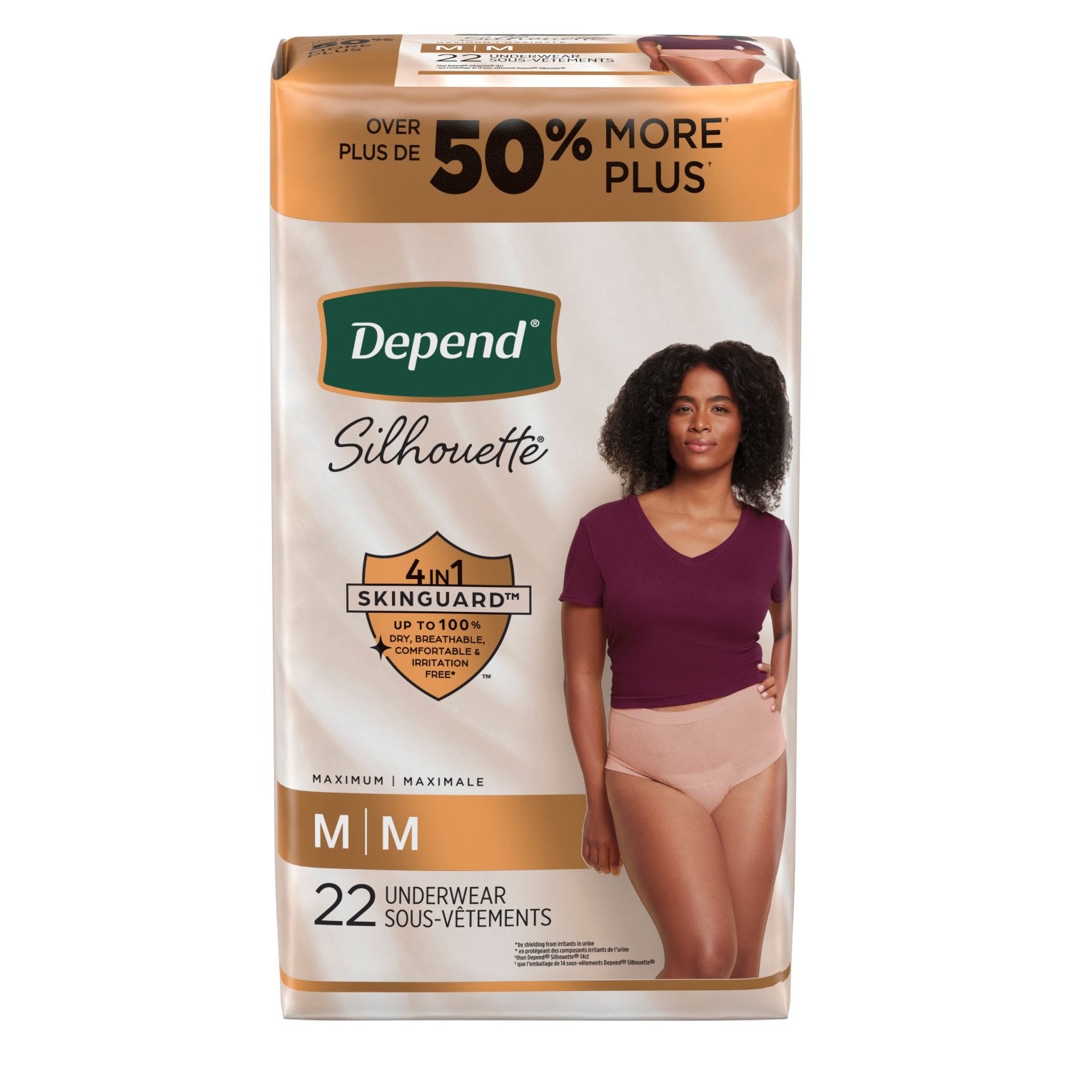 Depend Silhouette Adult Incontinence Underwear, Maximum Absorbency - Incontinence/Continence Products - Depend