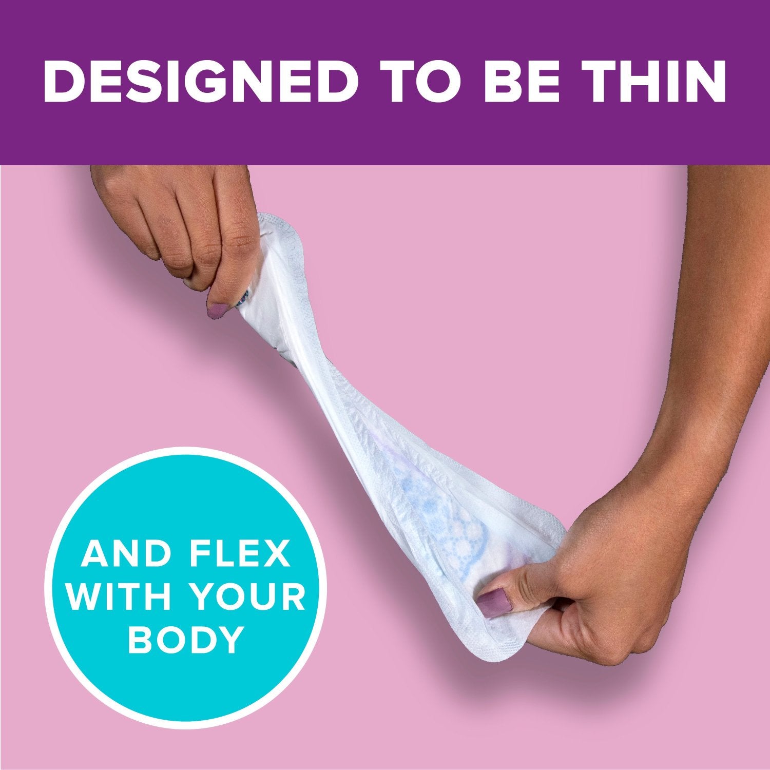 Poise Ultra Thin Incontinence Pads, 6 Drop Ultimate Absorbency, Long Length, 26 Count