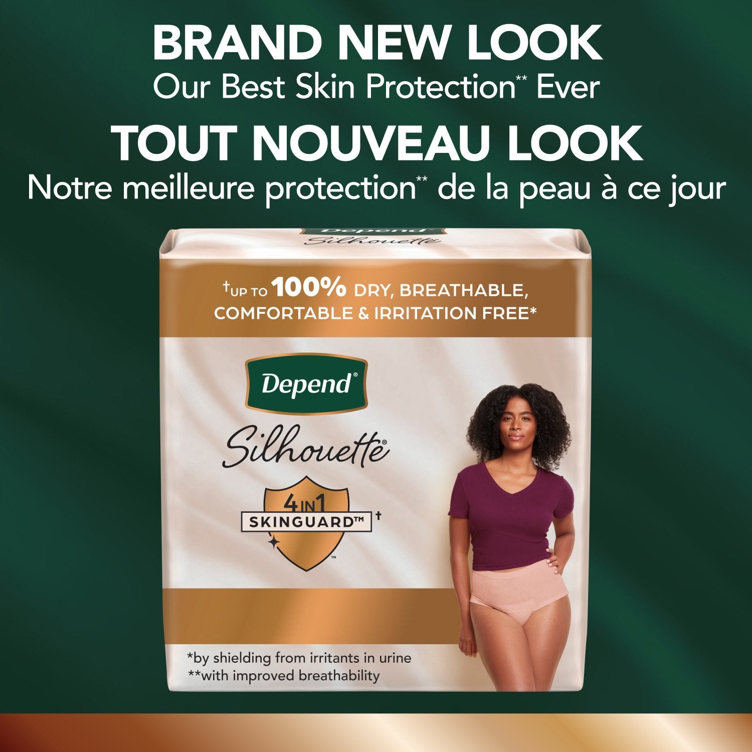 Depend Silhouette Incontinence Underwear for Women, Maximum Absorbency, Pink, Black and Berry