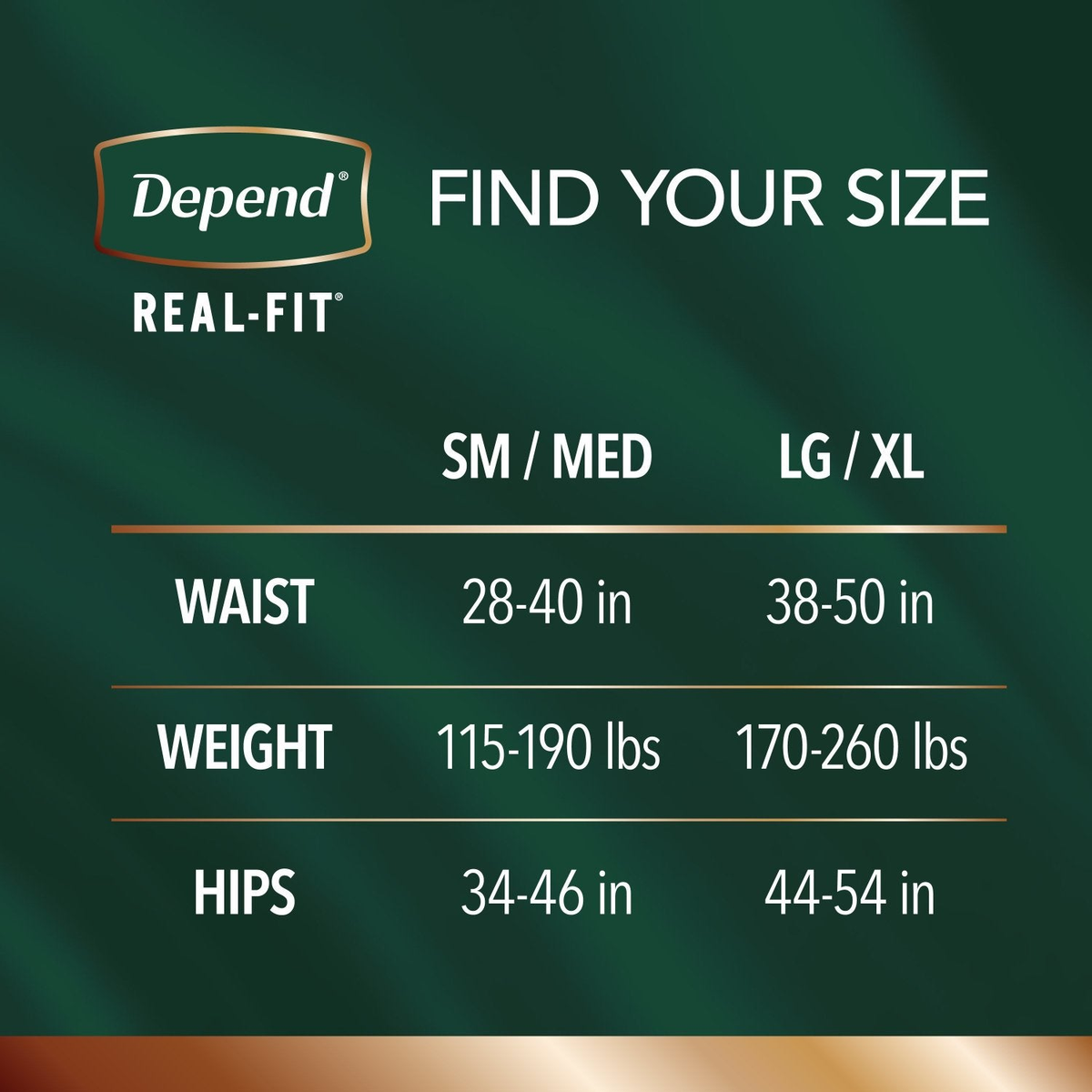 Depend Real Fit Incontinence Underwear for Men, Maximum Absorbency, Black & Grey - Incontinence/Incontinence Products/Pads & Briefs - Depend