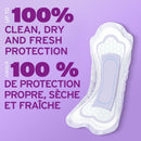 Poise Incontinence Pads & Postpartum Incontinence Pads, 4 Drop Moderate Absorbency, Long Length, 78 Count