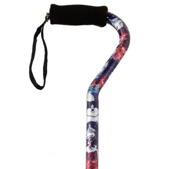 PCP Offset Adjustable Aluminum Cane, Cats - Canes/Canes - PCP - Default Title - 048503214562