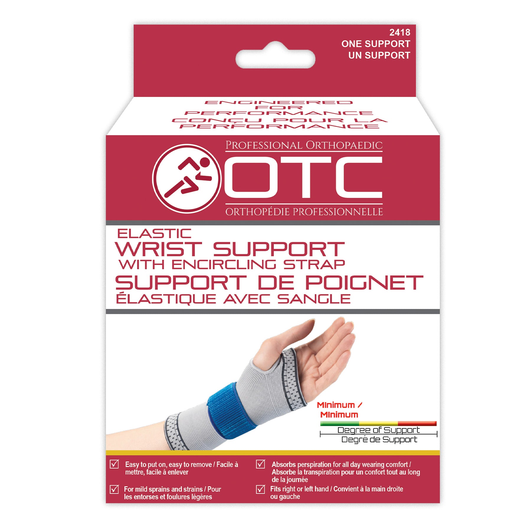 OTC Slip-On Wrist Support