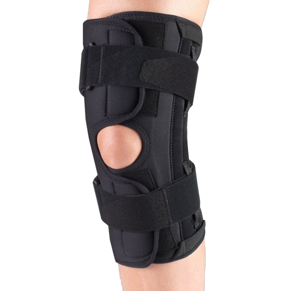 OTC Orthotex Knee Stabilizer Wrap - Spiral Stays - Braces & Supports/Knee Braces & Supports - OTC - X - Large - 048503254261