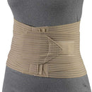 OTC Petite Abdominal Uplift Lower Back Elastic Lumbo-Sacral Support, Beige