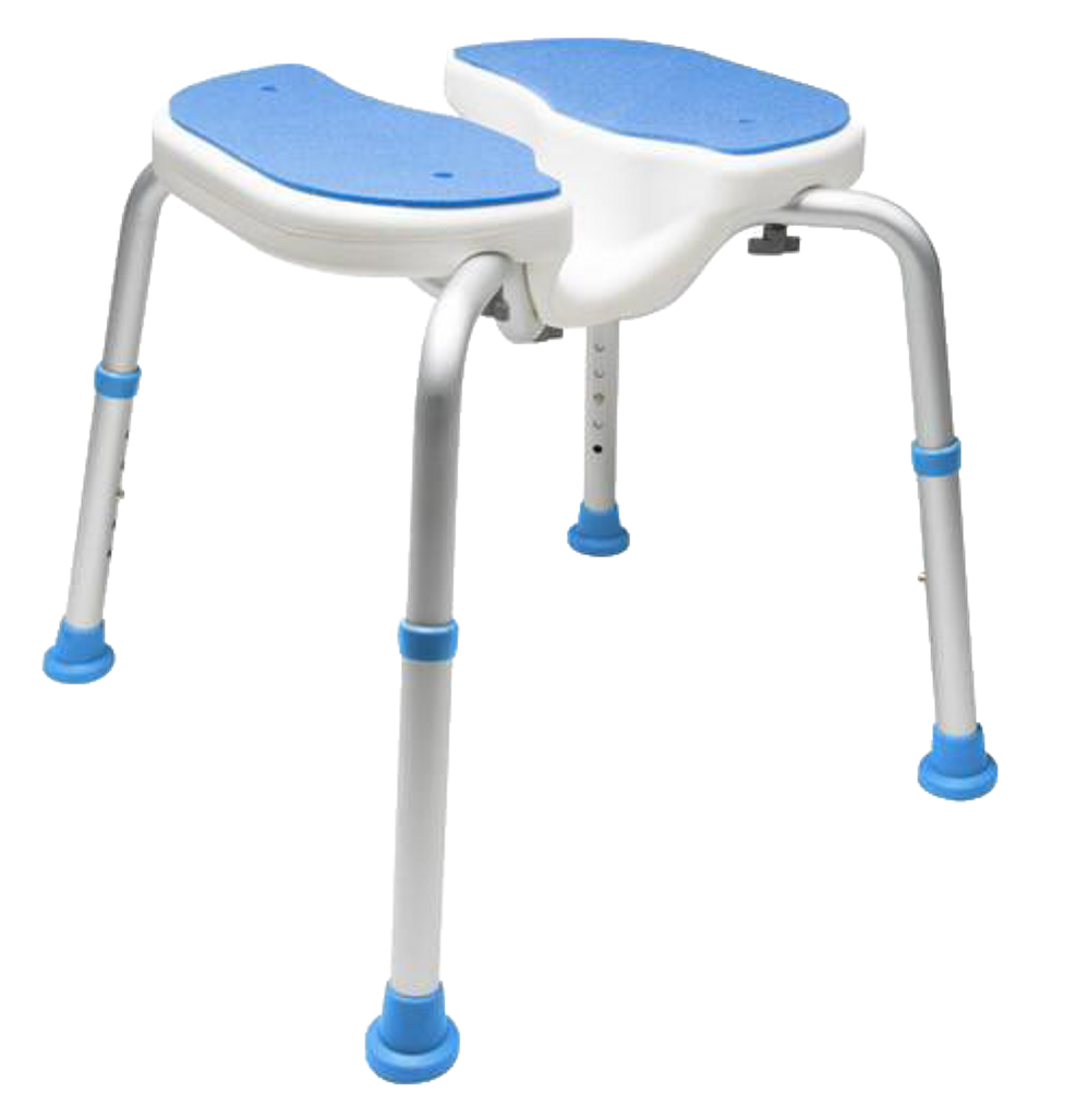 PCP Adjustable Padded Bath Safety Seat With Hygienic Cutout