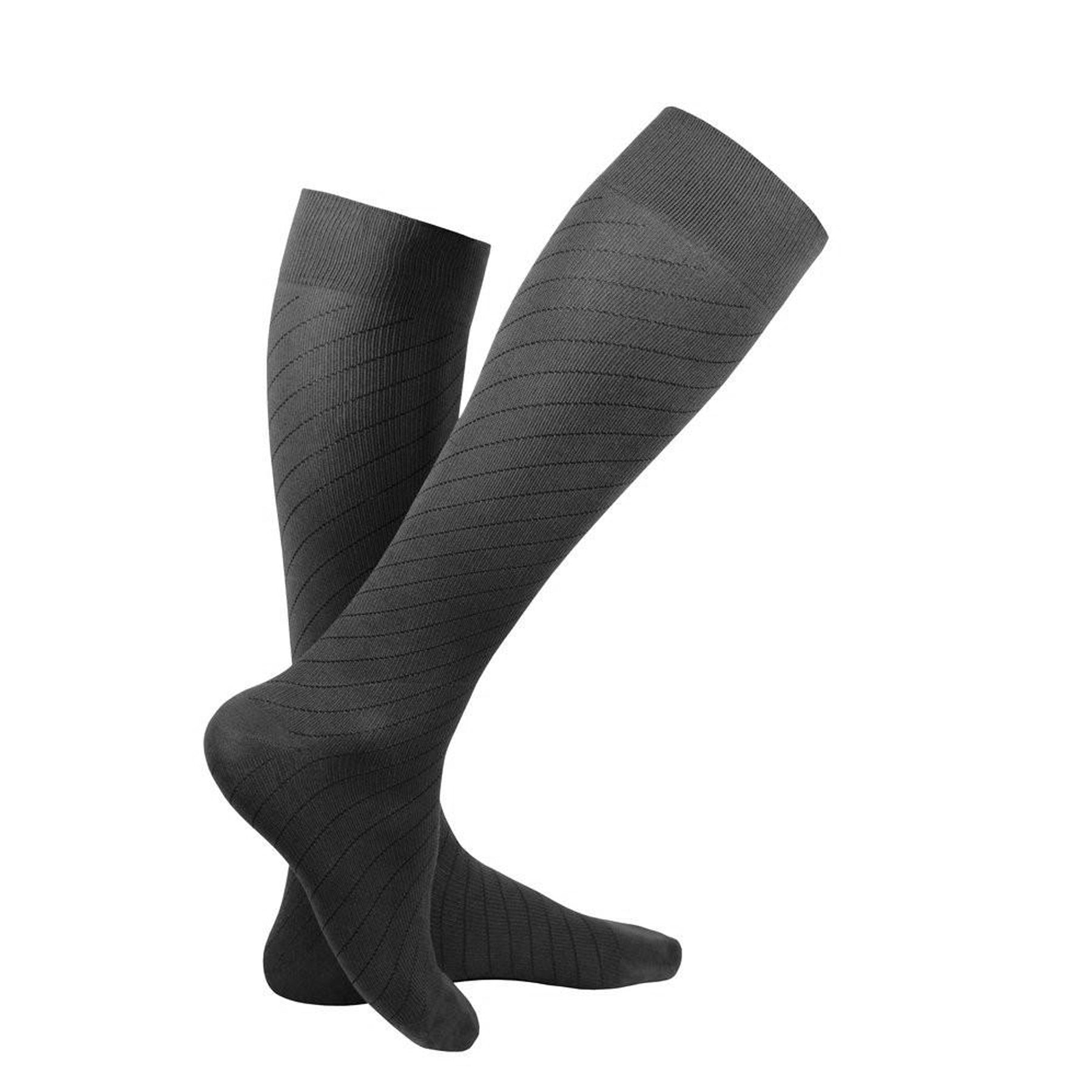 TRUFORM Travel Socks, Charcoal