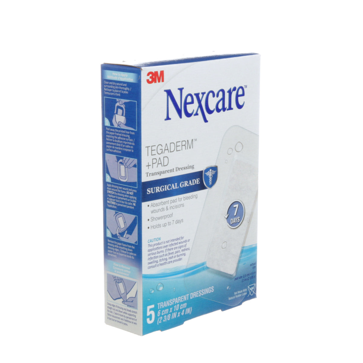 Nexcare Tegaderm +Pad Transparent Dressing, Waterproof - Daily Living/First Aid - Nexcare