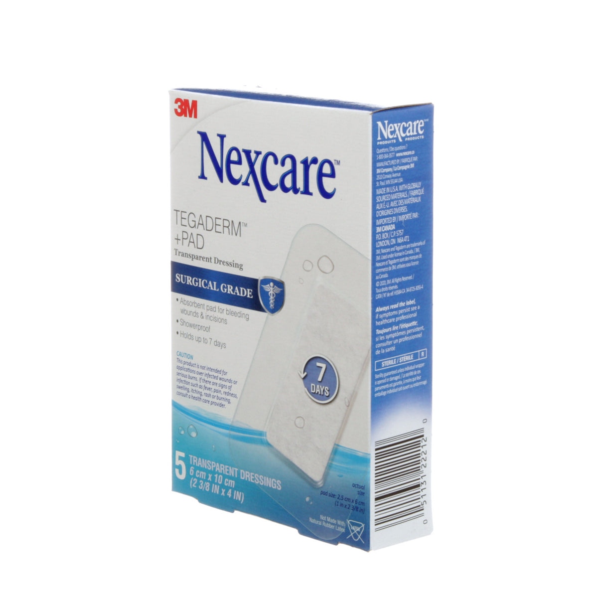 Nexcare Tegaderm +Pad Transparent Dressing, Waterproof - Daily Living/First Aid - Nexcare