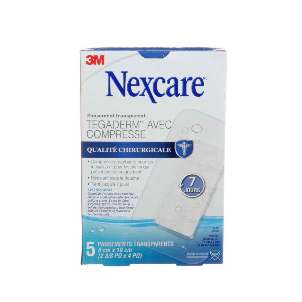 Nexcare Tegaderm +Pad Transparent Dressing, Waterproof - Daily Living/First Aid - Nexcare