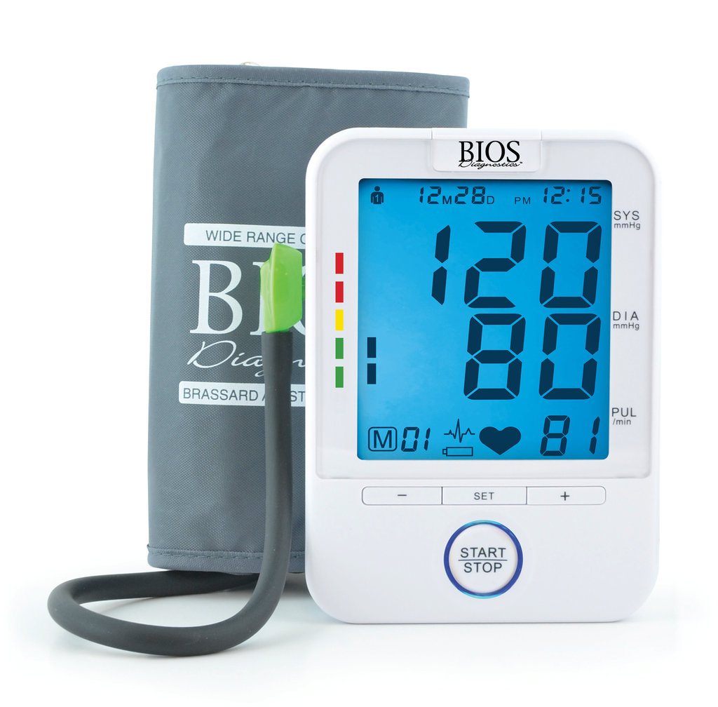 BIOS Diagnostics  Easy Read Blood Pressure Monitor - Health Monitoring/Blood Pressure Monitors - BIOS Diagnostics - Default Title - 057475242015