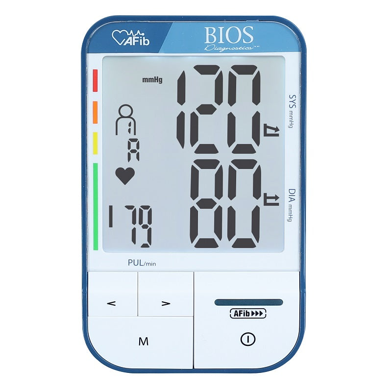 BIOS Diagnostics Blood Pressure Monitor - Automatic AFIB