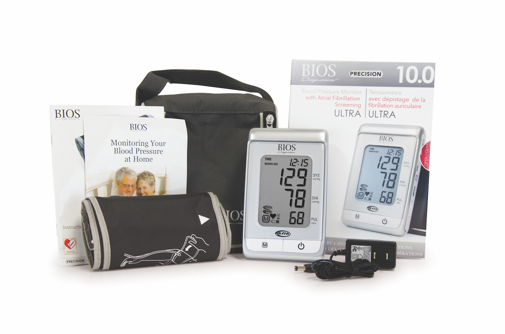 BIOS Diagnostics  Ultra Blood Pressure Monitor with Atrial Fibrillation Screening - Health Monitoring/Blood Pressure Monitors - BIOS Diagnostics - Default Title - 057475391454