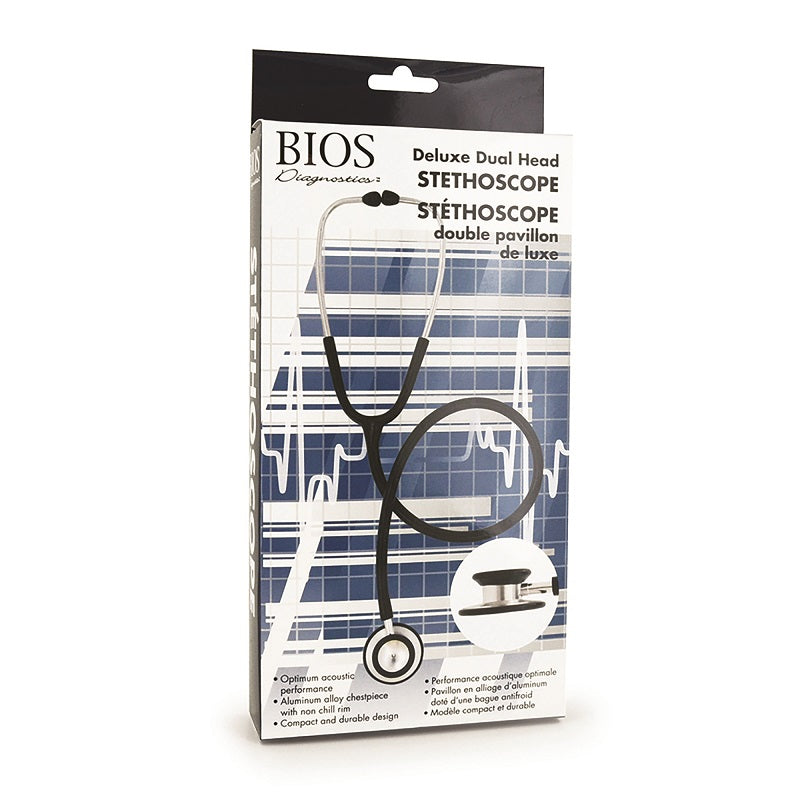 BIOS Diagnostics Deluxe Dual Head Stethoscope
