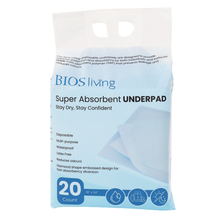 BIOS Living Disposable Underpads