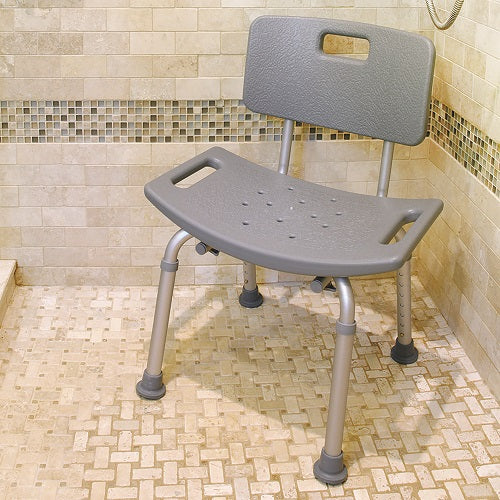 BIOS Adjustable Bath Bench with Back - Home/Bathroom Safety - BIOS Living
