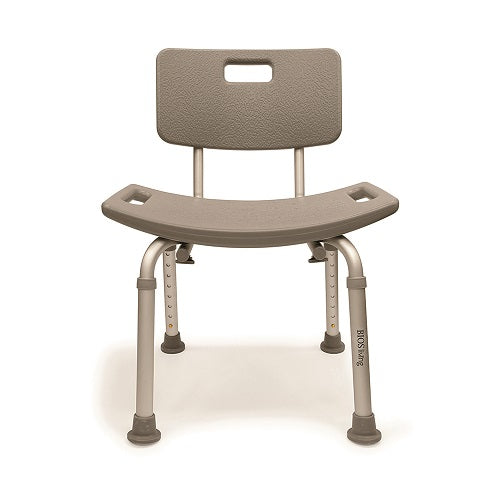 BIOS Adjustable Bath Bench with Back - Home/Bathroom Safety - BIOS Living