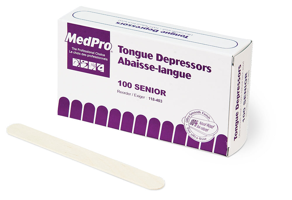 Medpro Tongue Depressors Sr (100 Count)