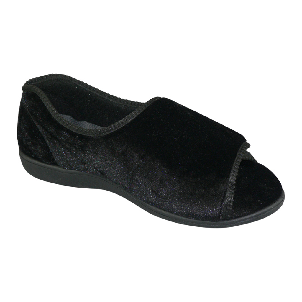 CLINIC Comfort System Women’s Clinic Slipper, Black, 10