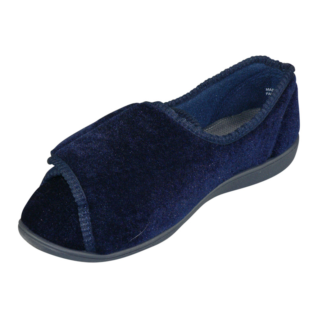 CLINIC Comfort System Women’s Clinic Slipper, Navy, 7