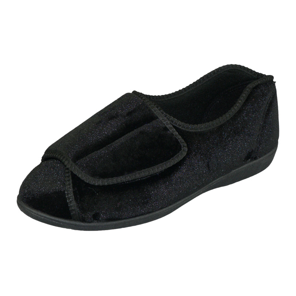CLINIC Comfort System Women’s Clinic Slipper, Black, 11