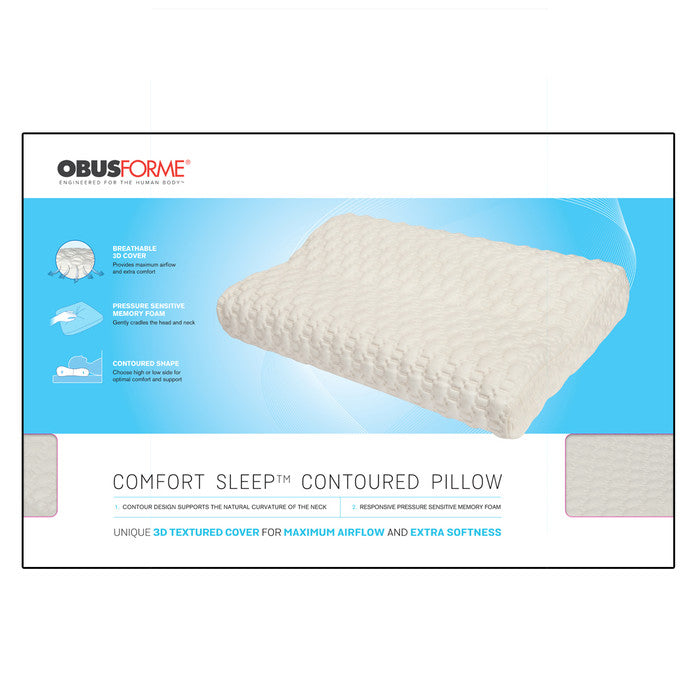 ObusForme Comfort Sleep Contour Pillow