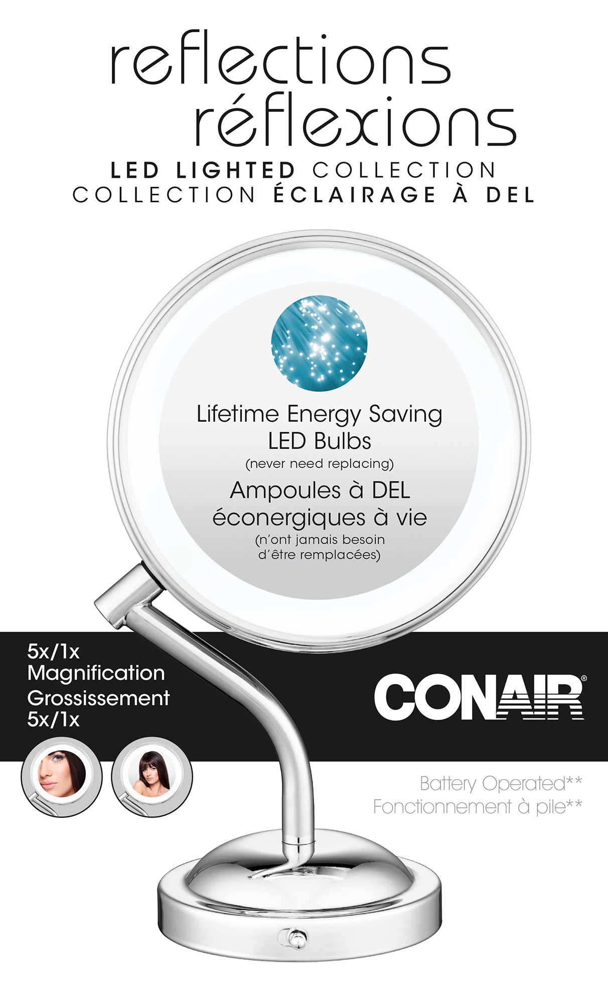 Conair Chrome Mirror (LED)