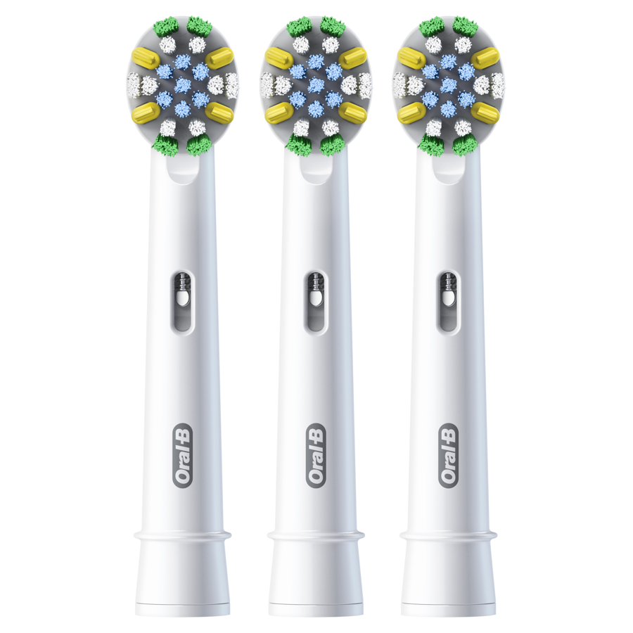 Oral-B FlossAction XFilaments Electric Toothbrush Replacement Brush Heads Refill (3)
