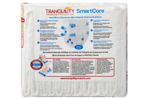 Tranquility SmartCore Breathable Briefs, Maximum Absorbency - Incontinence/Single Use - Tranquility