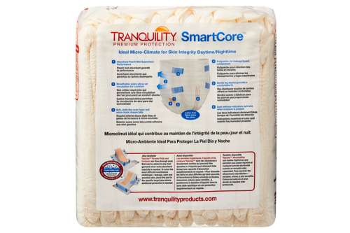 Tranquility SmartCore Breathable Briefs, Maximum Absorbency - Incontinence/Single Use - Tranquility