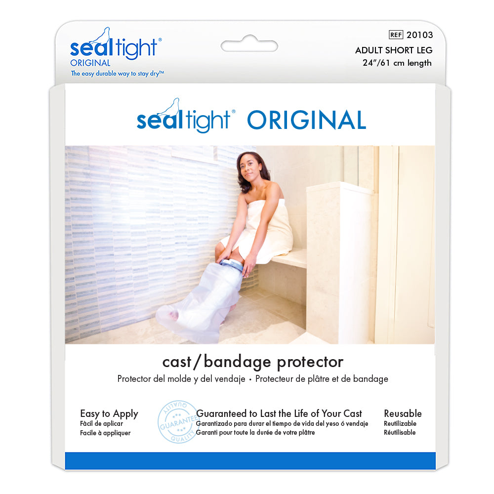 Sealtight Cast & Bandage Cover - Adult - Daily Living/First Aid - Sealtight - Adult Short Leg - 082161201038