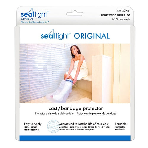 Sealtight Cast & Bandage Cover - Adult - Daily Living/First Aid - Sealtight - Adult Short Leg Wide - 082161201069