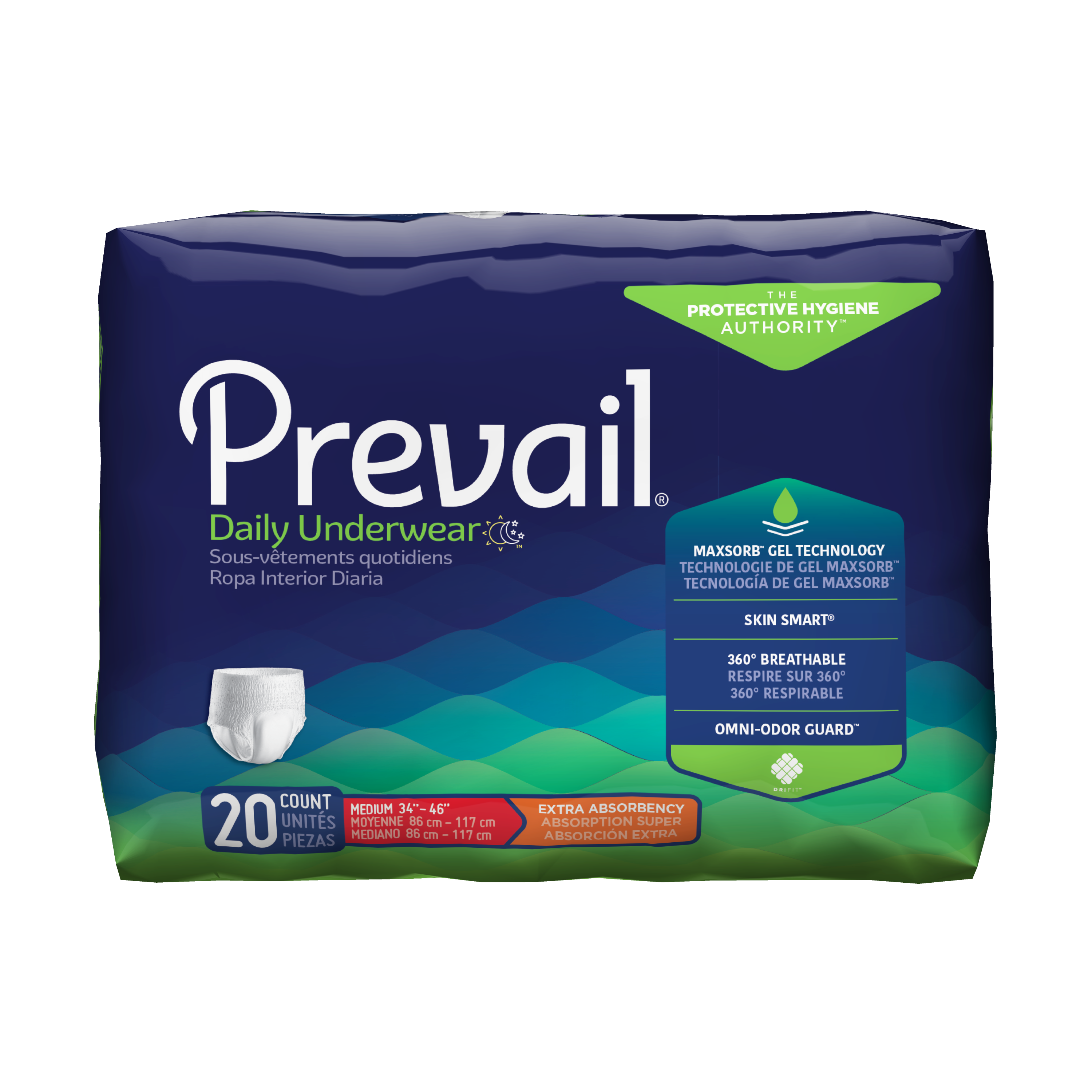 Prevail Pull Up Briefs, Extra Absorbency