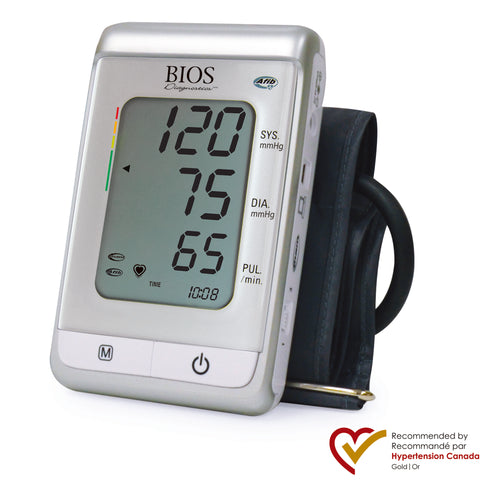 BIOS Diagnostics  Ultra Blood Pressure Monitor with Atrial Fibrillation Screening - Health Monitoring/Blood Pressure Monitors - BIOS Diagnostics