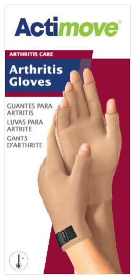 Actimove Arthritis Gloves (pair) - Pain Management/Arthritis Aids - Actimove Arthritis - Small - 4042809636635
