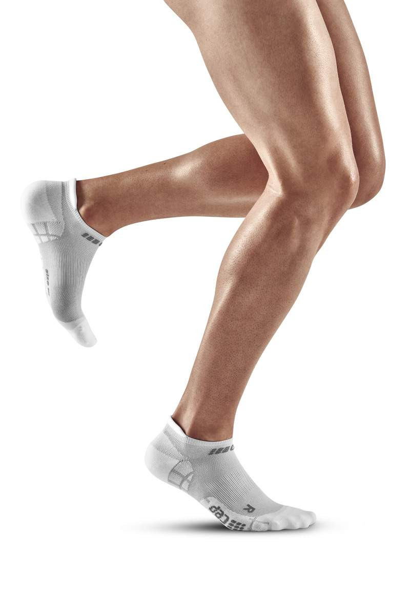 CEP ultralight no show socks,  men - Compression & Bracing/Compression Hosiery/Otc Compression - CEP - 5 - Carbon White - 4066052825806