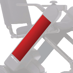 WHILL F Arm Cover - Scooters & Power Chairs/Scooter Accessories - WHILL - Red - 4570072301917