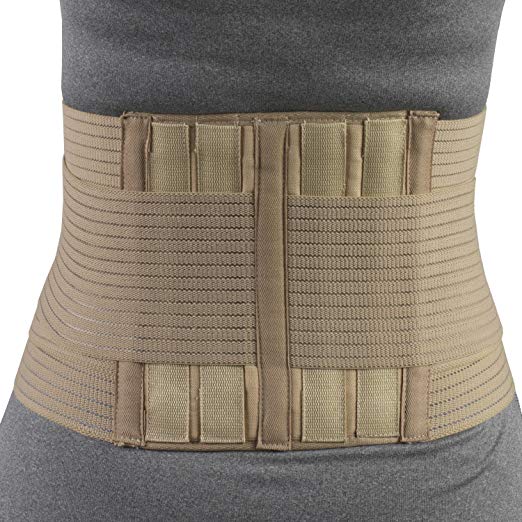 OTC Petite Abdominal Uplift Lower Back Elastic Lumbo - Sacral Support, Beige - Compression & Bracing/Supports & Braces/Back Braces & Support - OTC