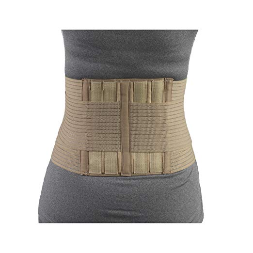 OTC Petite Abdominal Uplift Lower Back Elastic Lumbo - Sacral Support, Beige - Compression & Bracing/Supports & Braces/Back Braces & Support - OTC