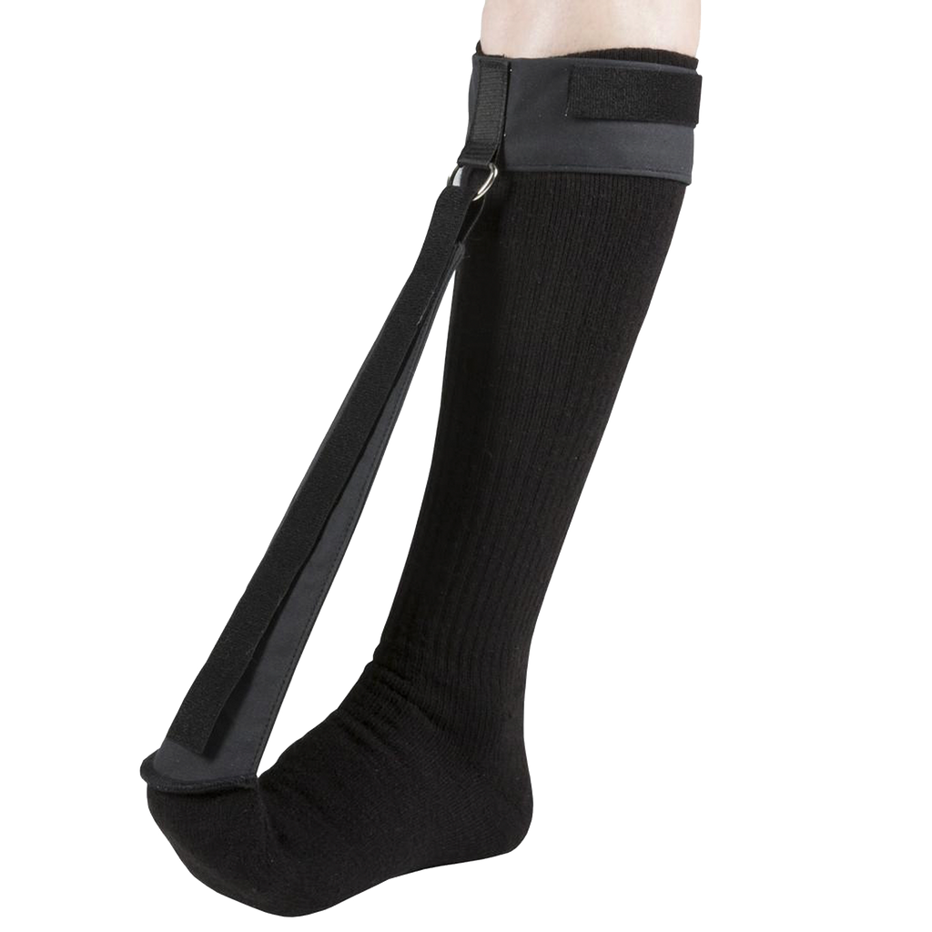 OTC TruSoft Night Splint For Plantar Fasciitis - Braces & Supports/Foot Braces & Supports - OTC - Medium - Black - 048503909734