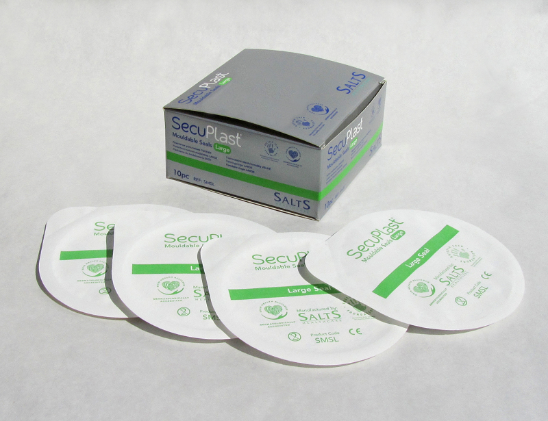 Salts Medical Salts Mouldable Seals Large 100Mm O.D. 3.0Mm Thick - (Item No. Smsl), 10 Count - Ostomy/Adhesives & Support - Salts