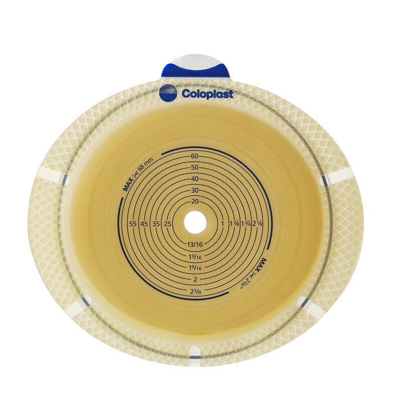 Coloplast Sensura Flex Skin Barrier, Flange Size 3 1/2In (90Mm) Cut-To-Fit Up To 3 1/2In (88Mm) - (Item No. 10108), 5 Count