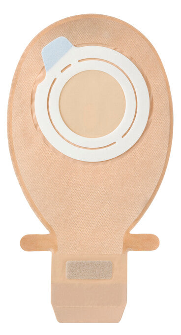 Coloplast Sensura Flex Easiclose Wide-Outlet Drainable Transparent PouchFlange Size 3 1/2In90Mm-Item No. 11690, 20 Count