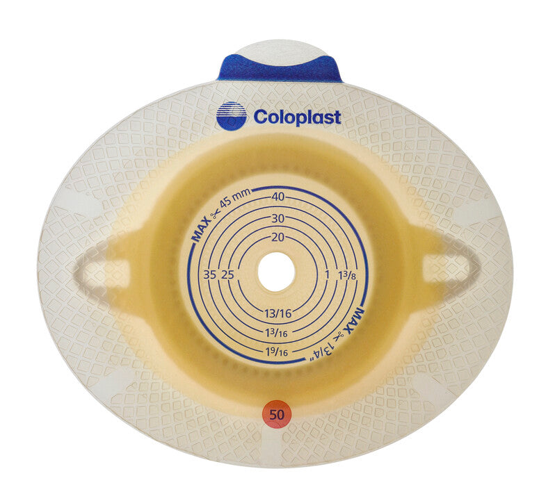 Coloplast Sensura Click Xpro Skin BarrierFlange Size 2 3/4In70MmCut-To-Fit Up To 2 1/2In65Mm-Item No. 10045, 5 Count
