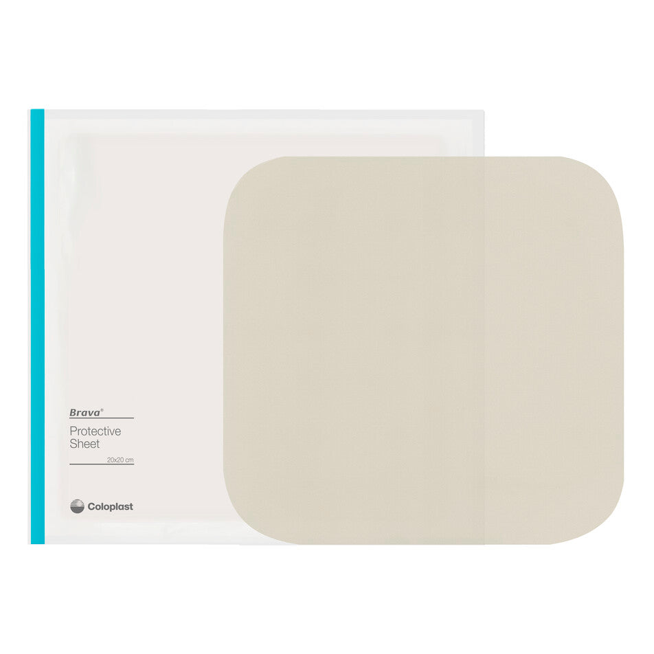 Coloplast Brava Protective Sheets, Size 8In X 8In (20Cm X 20Cm) - (Item No. 3220), 5 Count