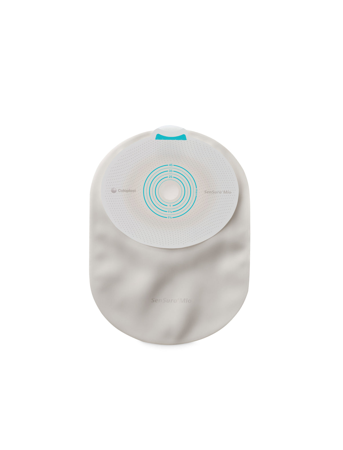 Coloplast Sensura Mio 1 Piece, Cut - To - Fit 15 - 45Mm, Closed, Midi, Non - Convex - (Item No. 10871), 30 Count - Ostomy/Pouches - Coloplast